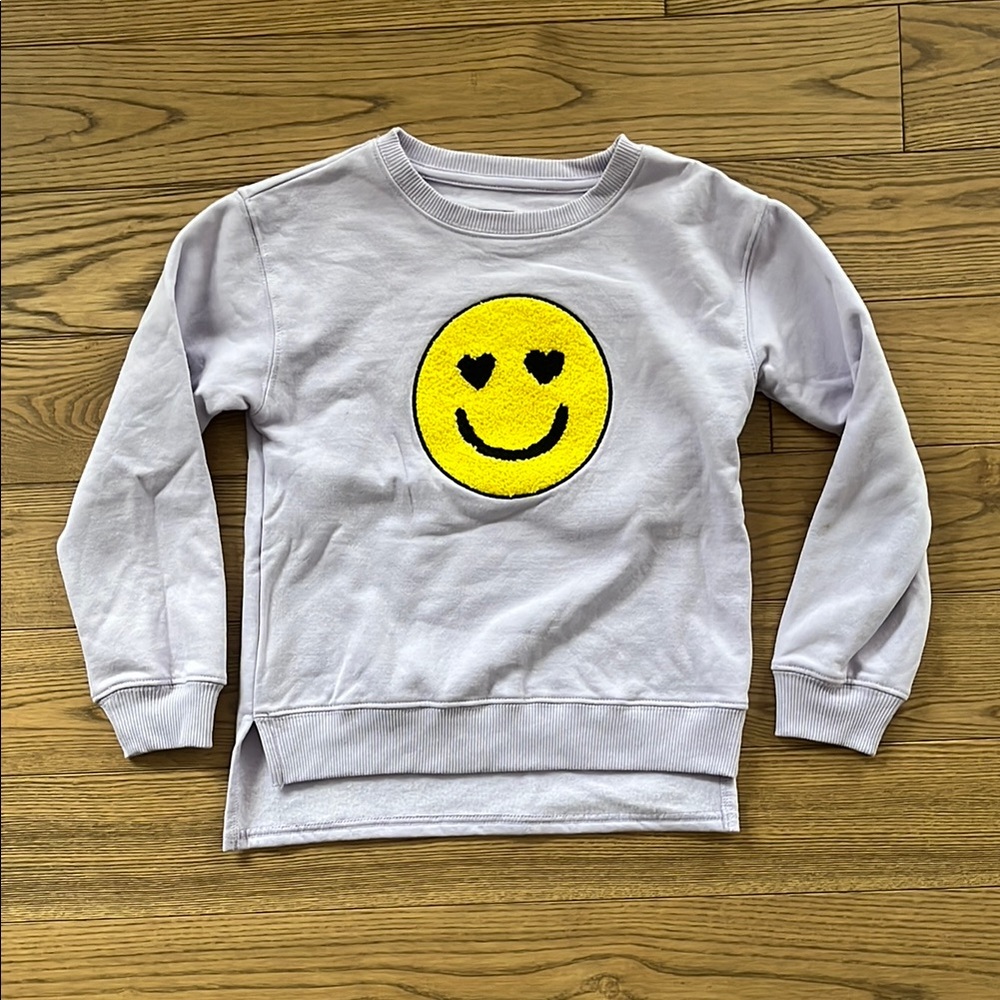 Freeze purple and Yellow Smiley Face Hoodie
